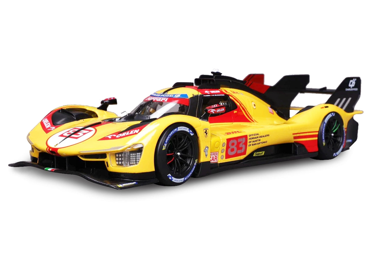 Modellino Ferrari 499p 24h lms hypercar 2024 n.83 scala 1:18 | Bburago