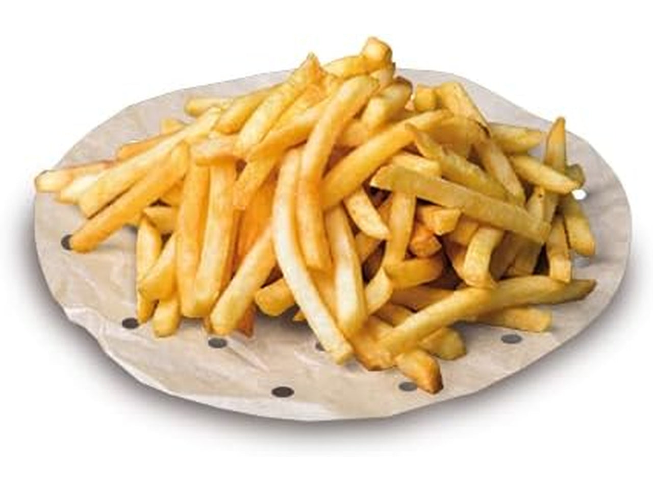30 fogli carta forno con buchi per friggitrice ad aria benfritto rotonda 22cm ottimo