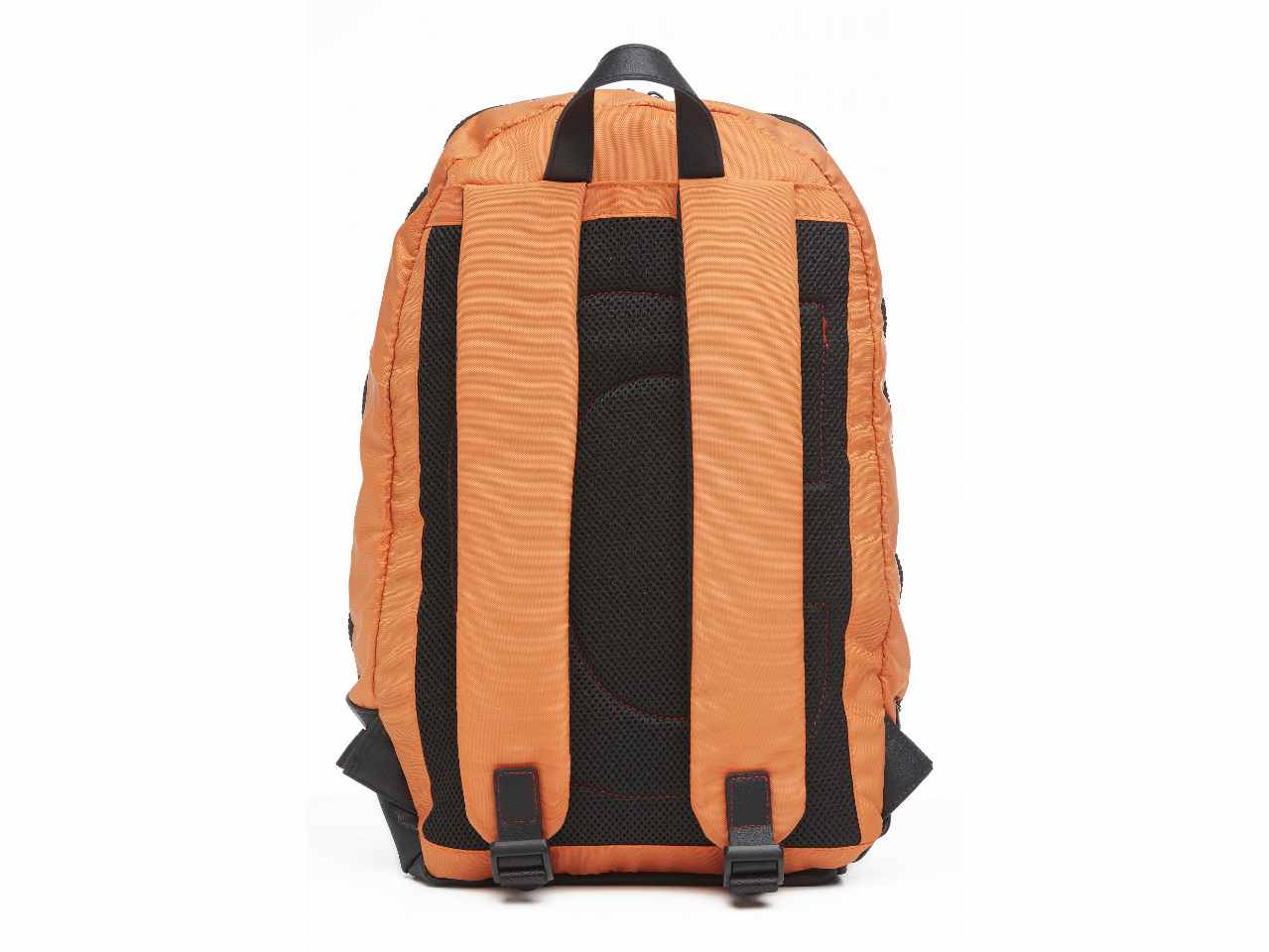 Borsa da uomo b-tech collection zaino colore arancione composizione: 100% pelle sintetica $