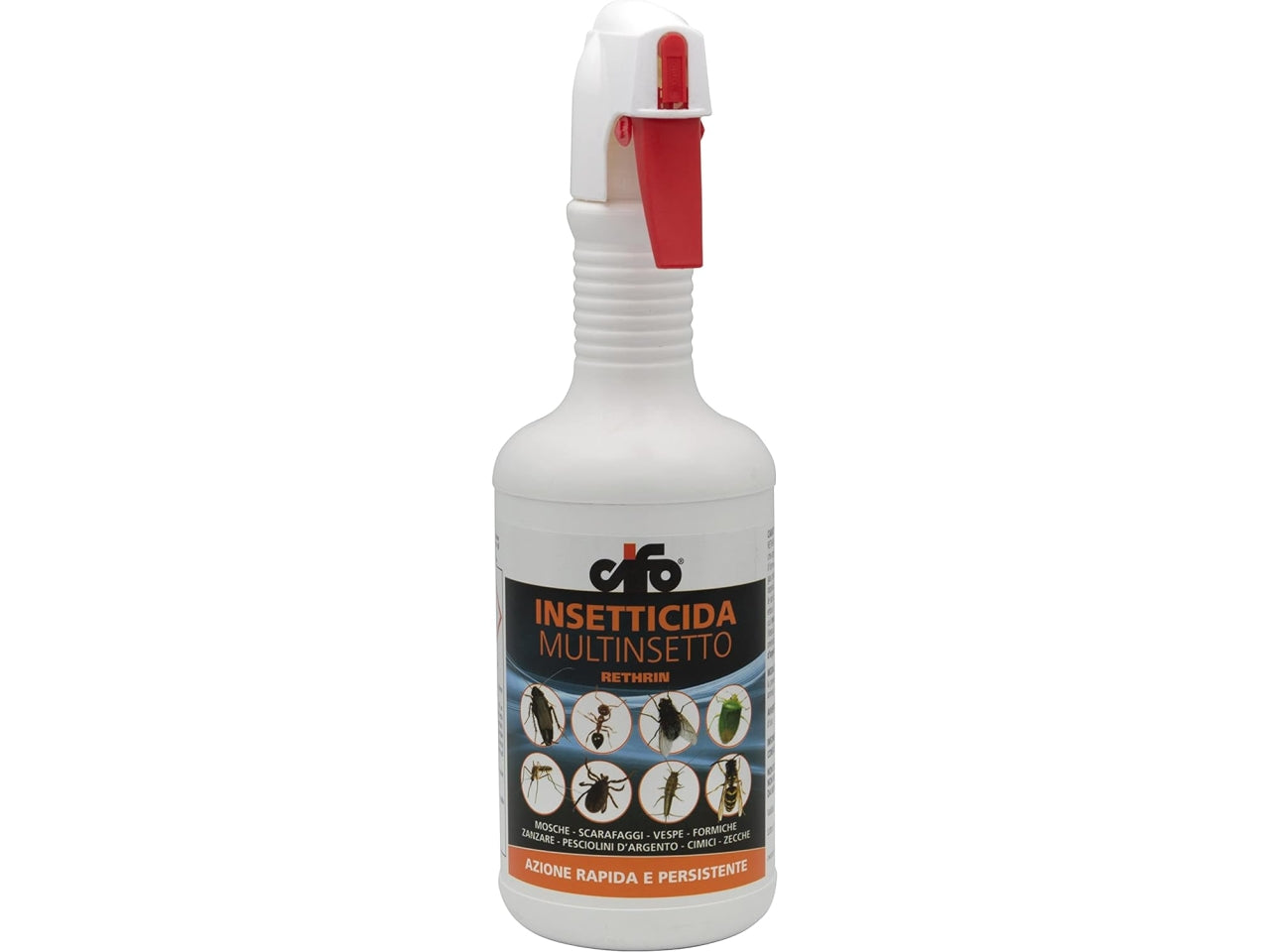 Insetticida multinsetto, azione rapida e resistente, 500ml Cifo