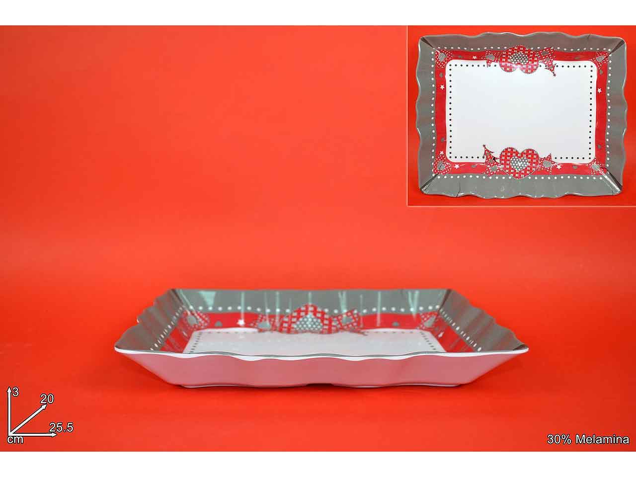 Vassoio 25,5x20cm smerlato ro007974