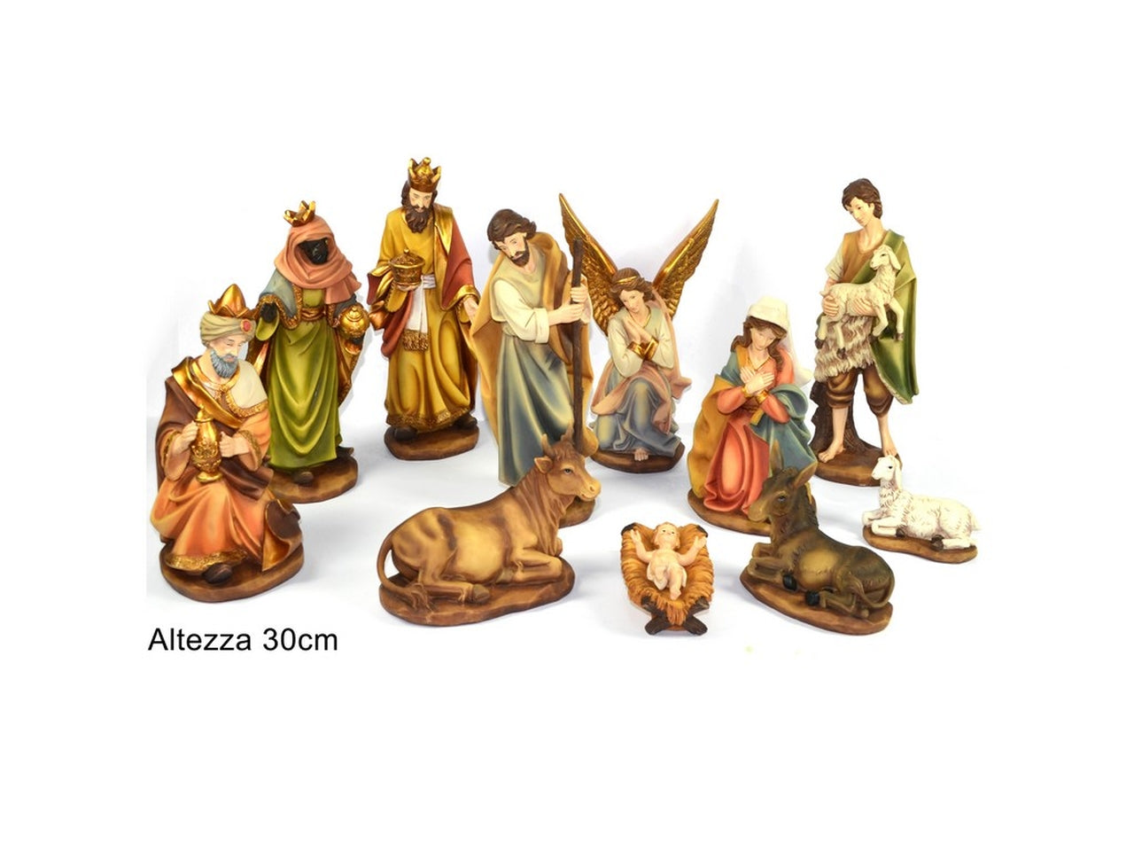 Nativita' 30cm set 11 pezzi