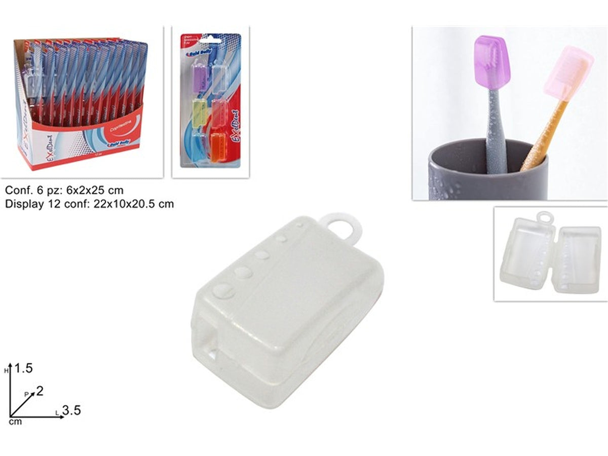 Copri spazzolino - set da 6 coprispazzolini