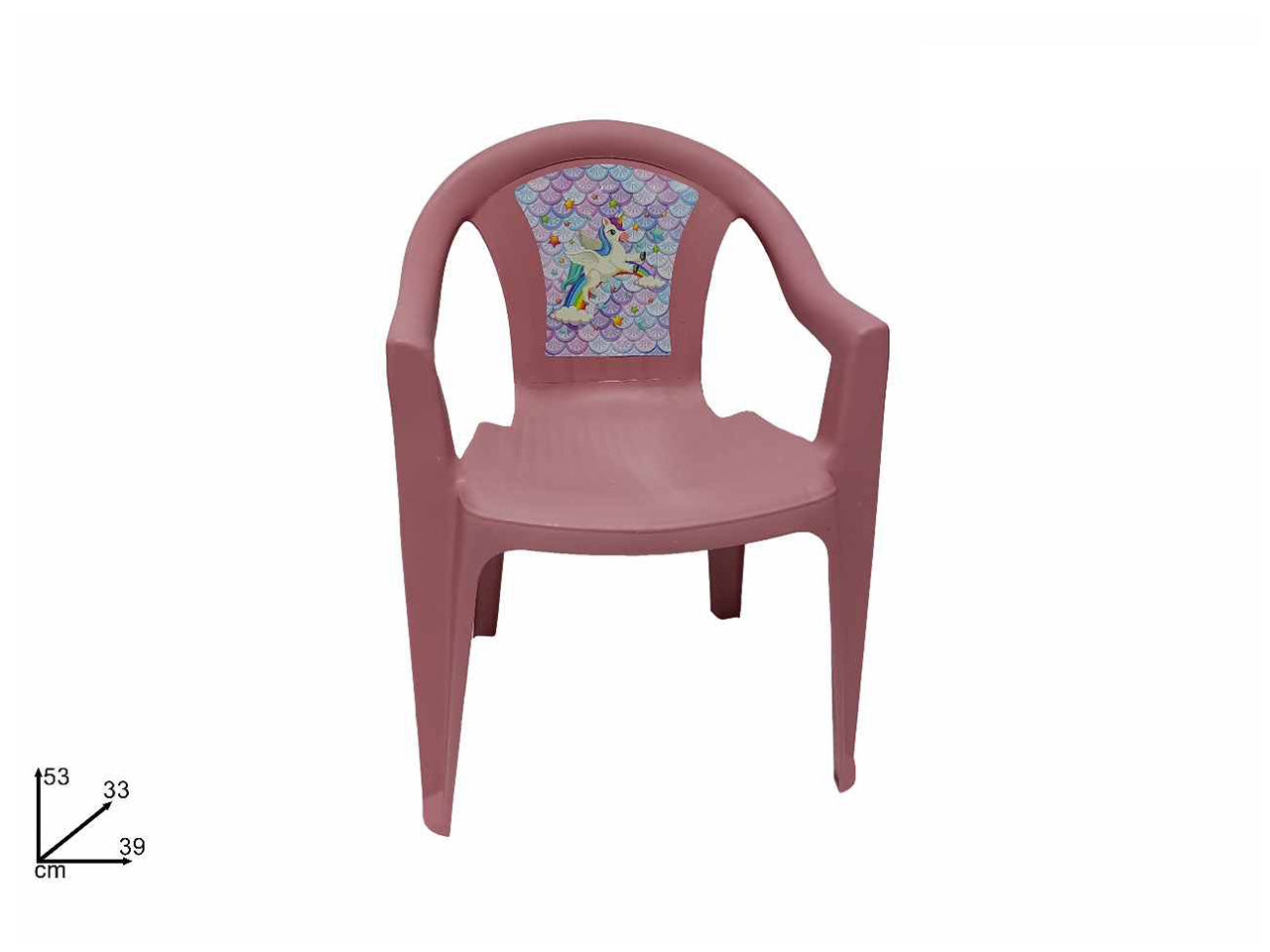 Sedia da bimba rosa