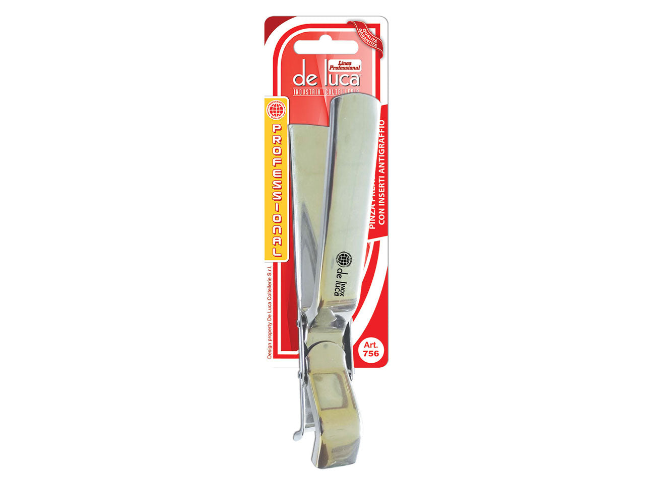 Pinza prendi teglia in acciaio inox anti scottatura