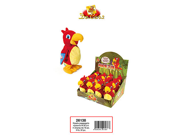 Ripetix perry pappagallo h.20cm