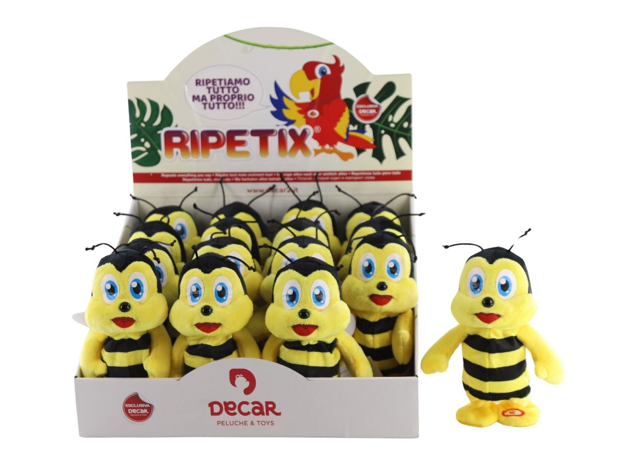 Peluche Ripetix "Iaia" Ape H20Cm