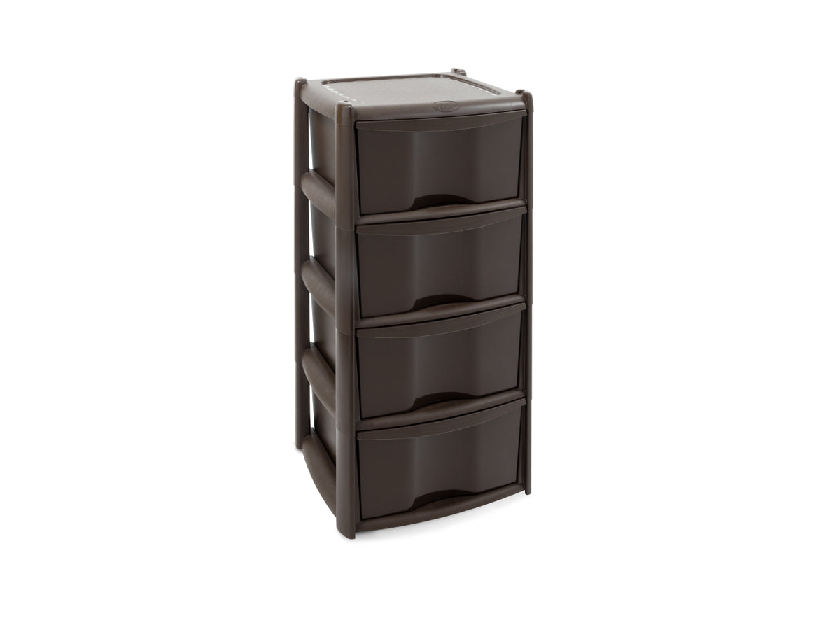 Cassettiera vulcano wenge' 4 cassetti 7902