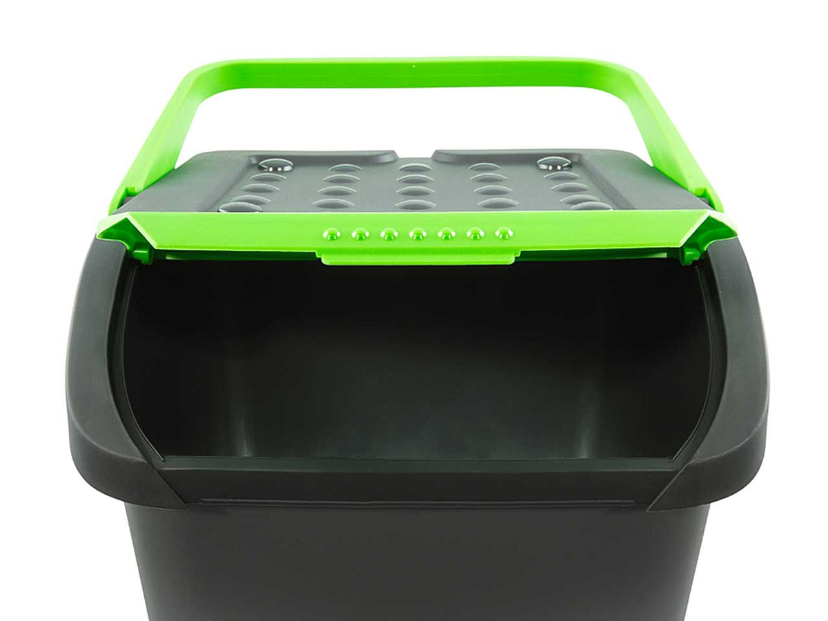 Pattumiera ecologica verde 35lt ec35