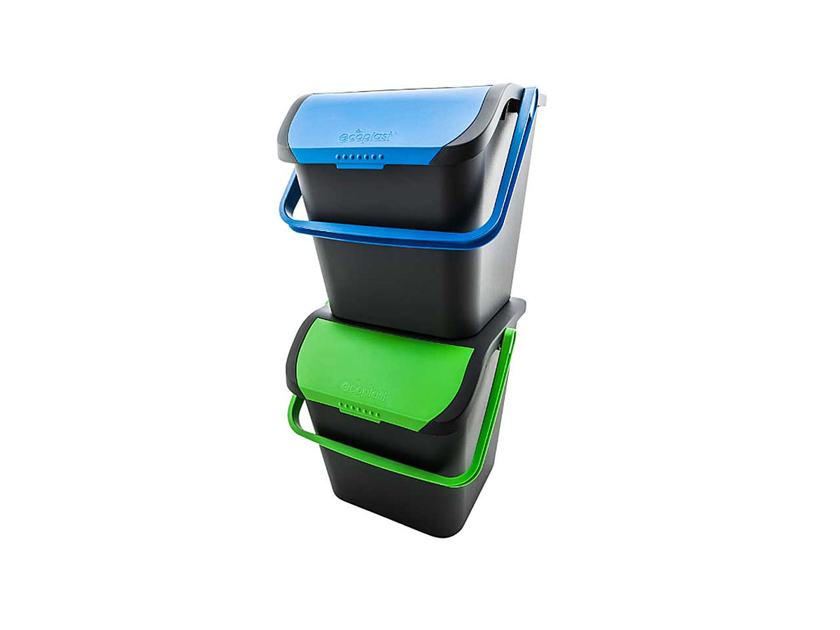 Pattumiera ecologica blu 35lt ec35