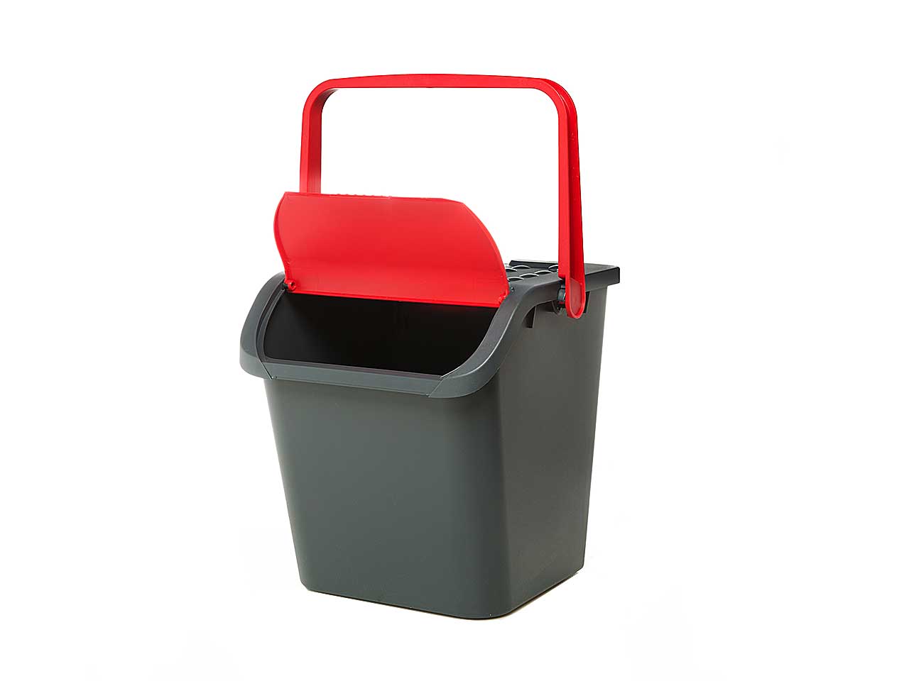 Pattumiera ecologica rossa 28lt ec28