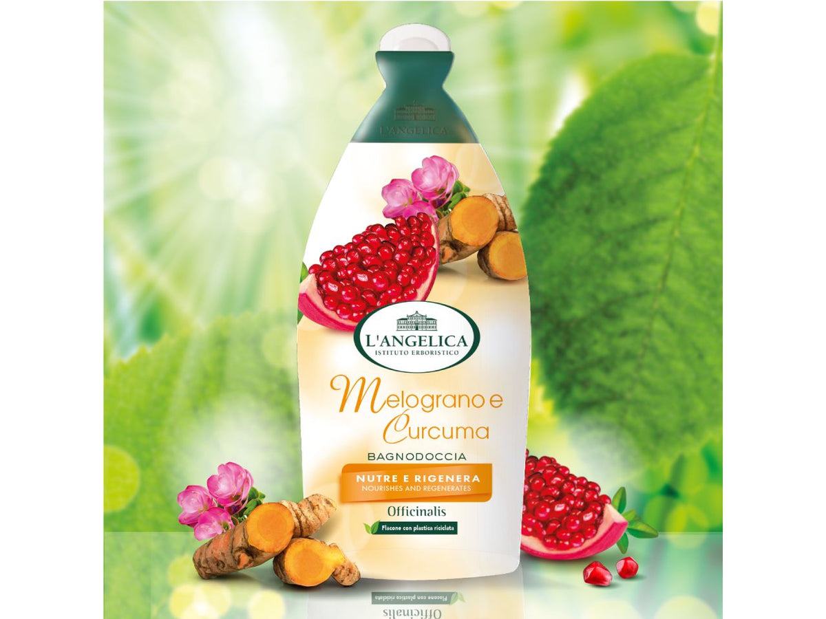 Bagnoschiuma officinalis fragranza melograno curcuma capacita' 500ml$