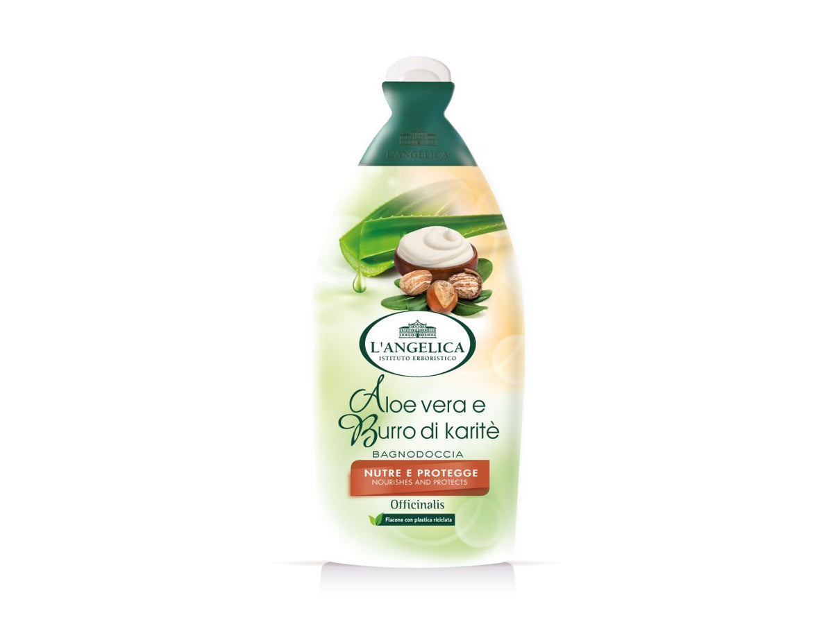 Bagnoschiuma officinalis fragranza aloe e burroka capacita' 500ml$