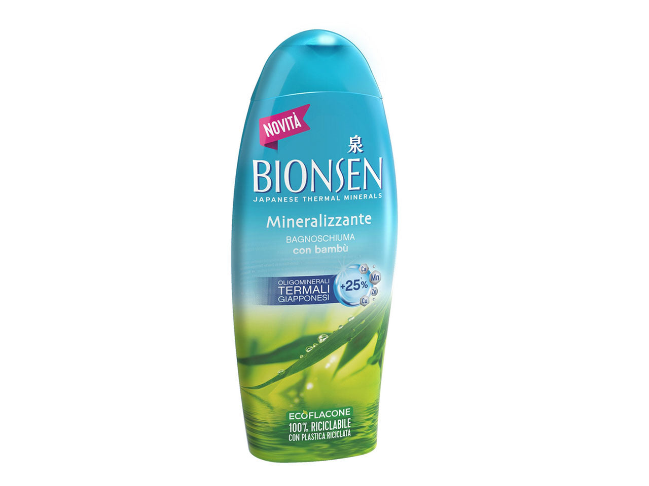Bionsen bagnoschiuma mineralizzante al bambu' capacita' 550ml$