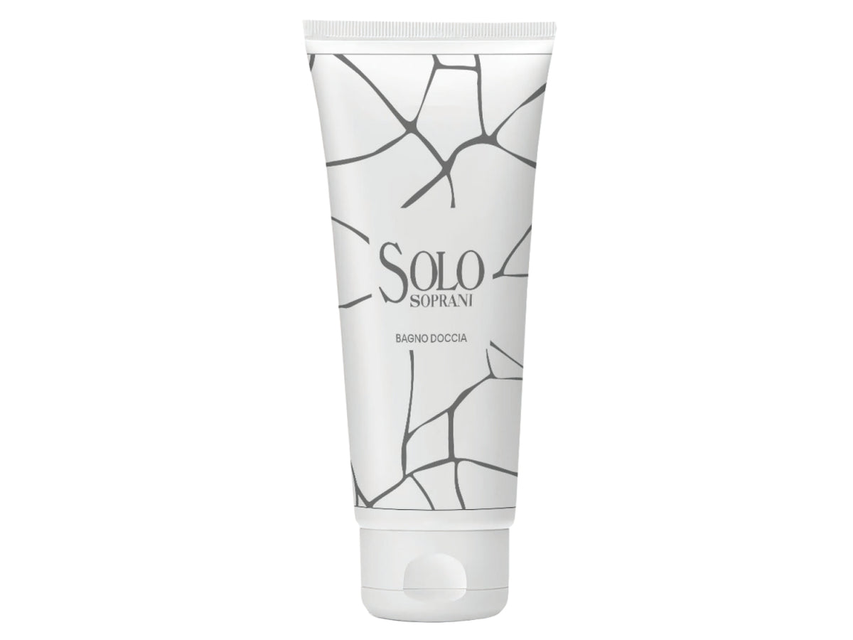 Luciano Soprani solo bianco, confezione con edt 100ml + gel doccia 200ml