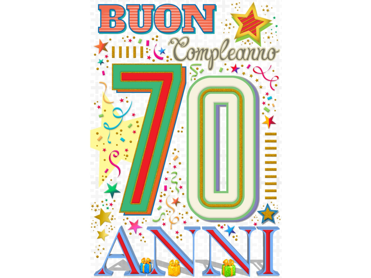 Biglietto i migliori anni 70