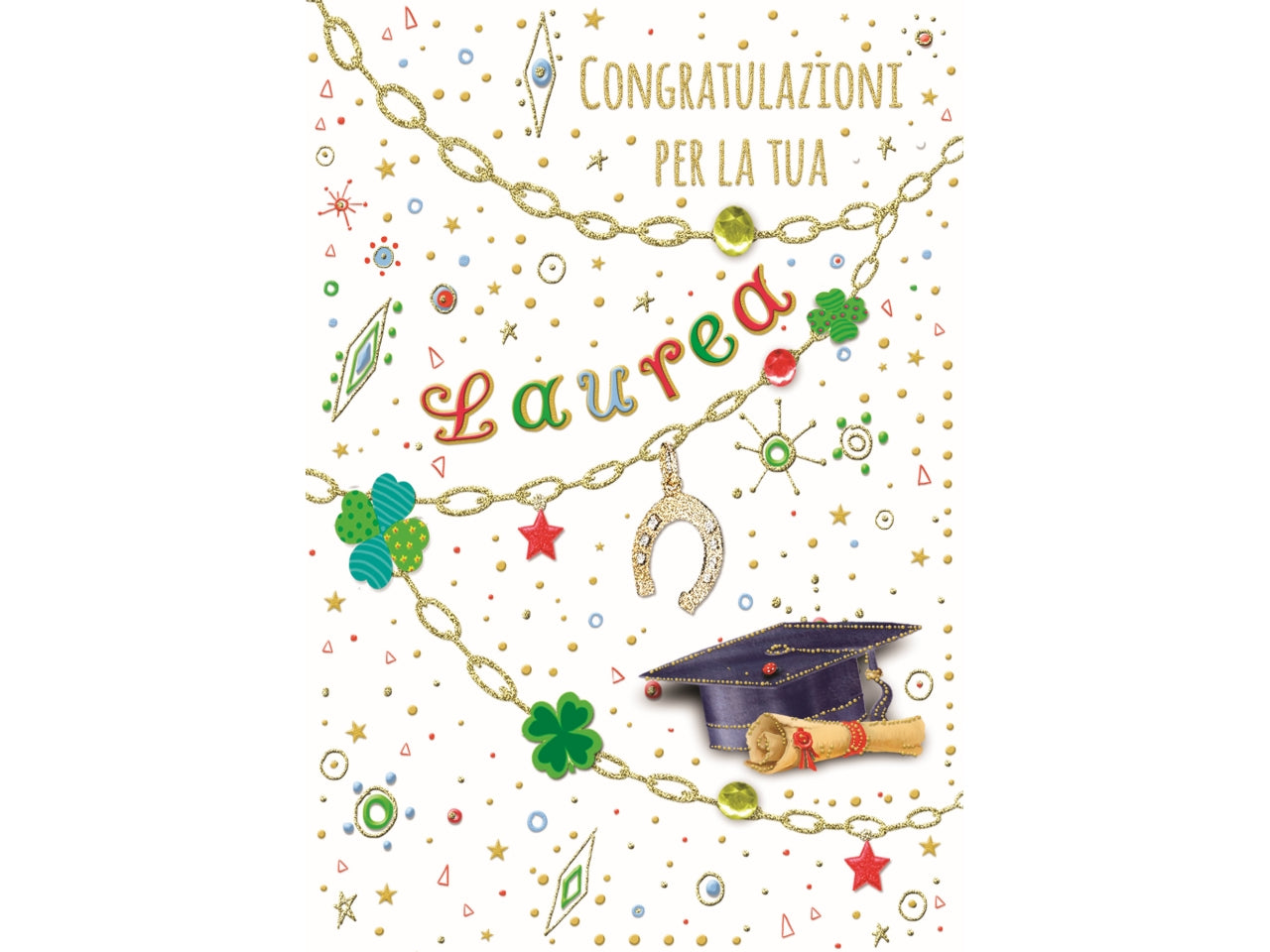 Biglietto mini auguri laurea la confezione comprende 6 biglietti