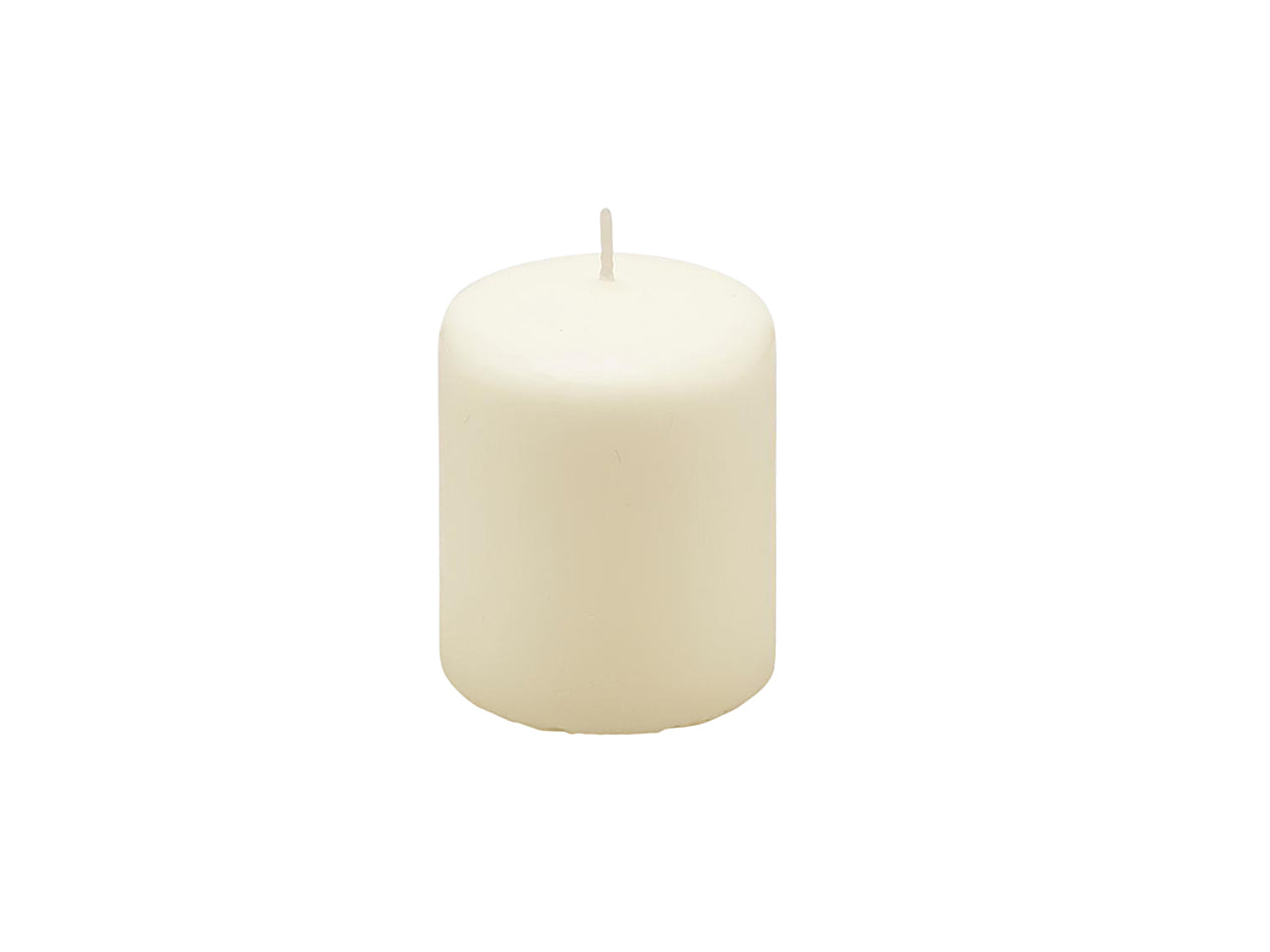 Candela moccolo 7.5x6cm avorio 613553.1