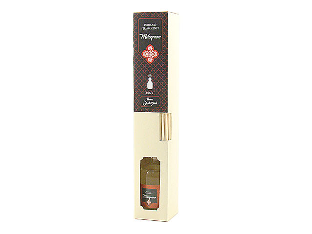 Diffusore con bacchette melograno.100ml ambmel100