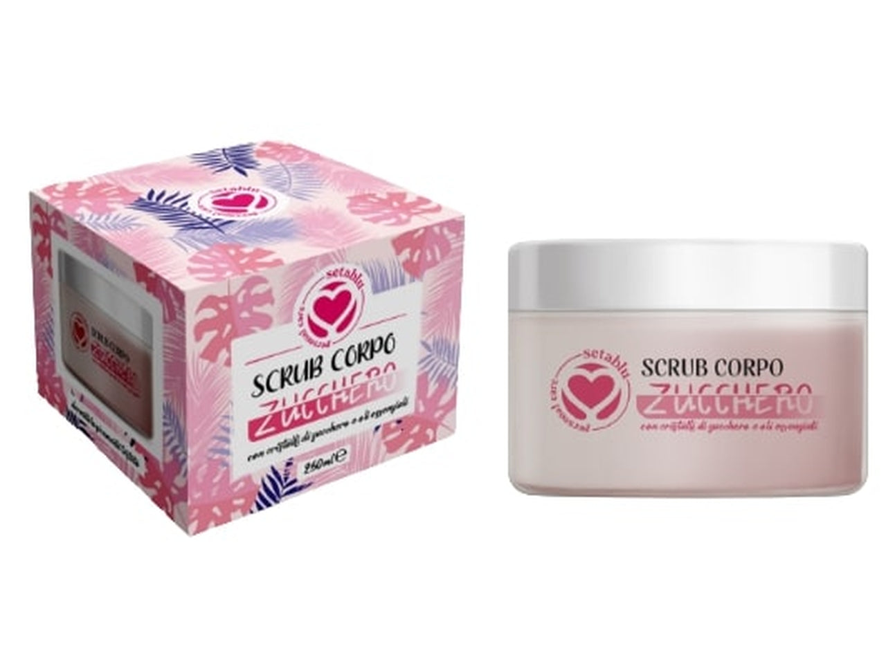 Scrub corpo allo zucchero 250ml