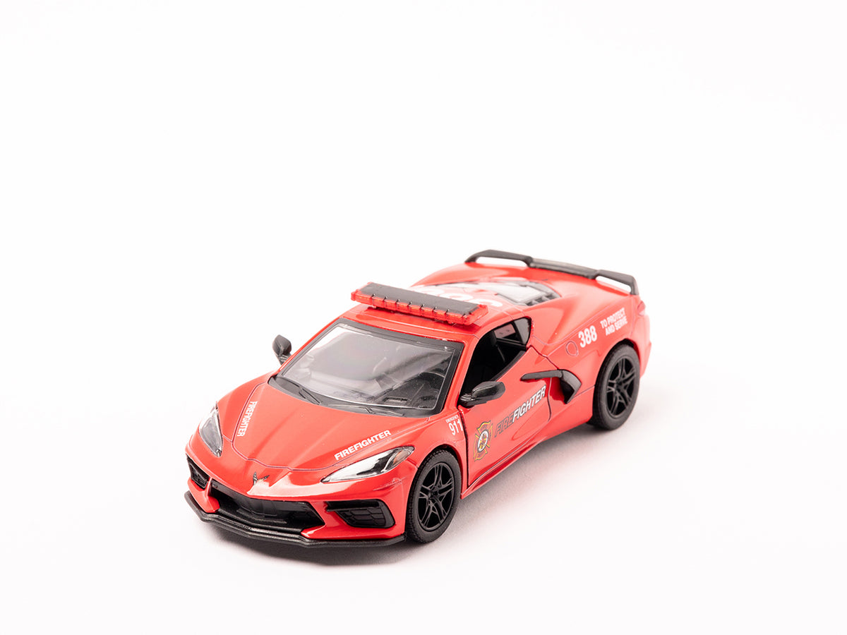 Corvette police firefighter