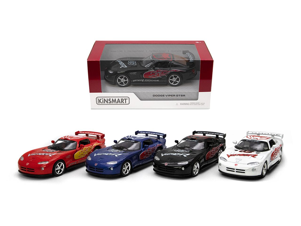 Auto dodge viper gts-r modellino