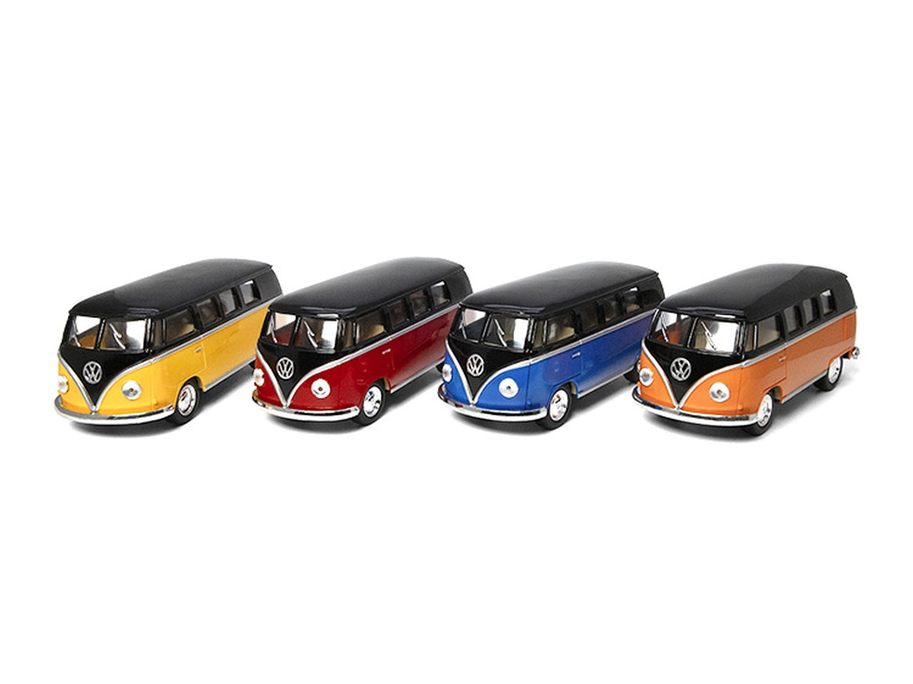 Auto volkswagen bus 1962 black top