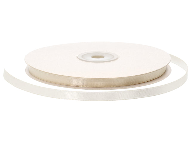 Doppio raso avorio 6mm.50mt. d0602