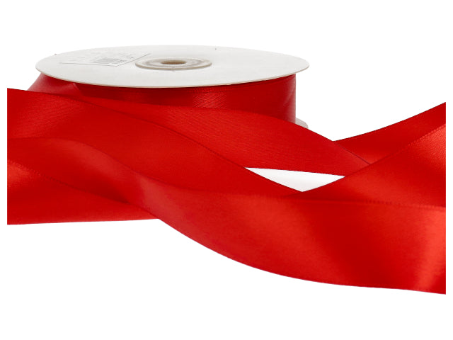 Doppio raso rosso 25mm.50mt. d2516