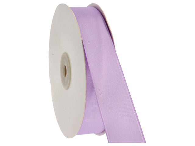 Nastro doppio raso colore lilla misura 25mmx50mt