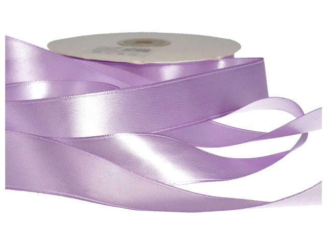 Nastro doppio raso colore lilla misura 25mmx50mt