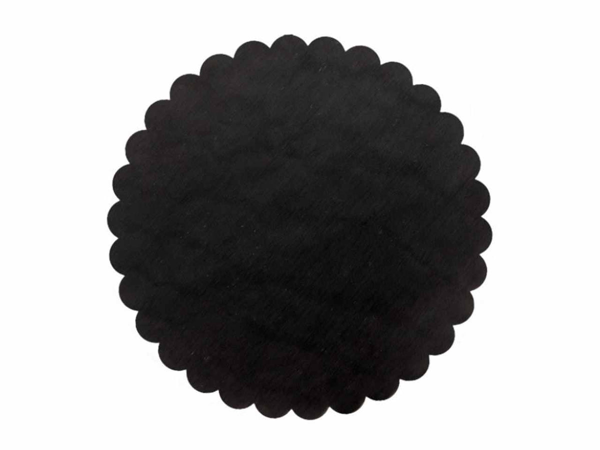 Fiore velo colore nero d24cm 50 pezzi