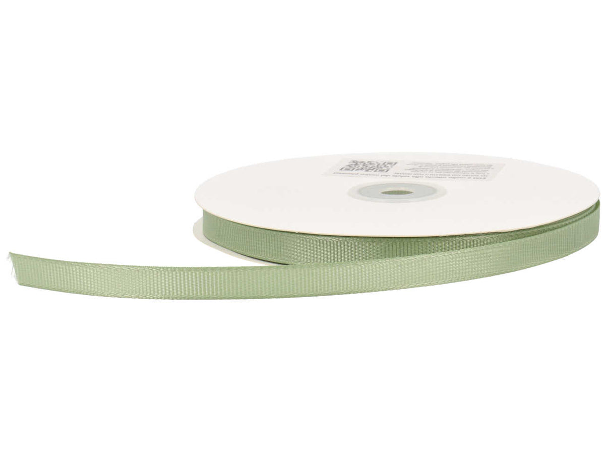 Nastro grosgrain colore muschio misura 10mmx50mt