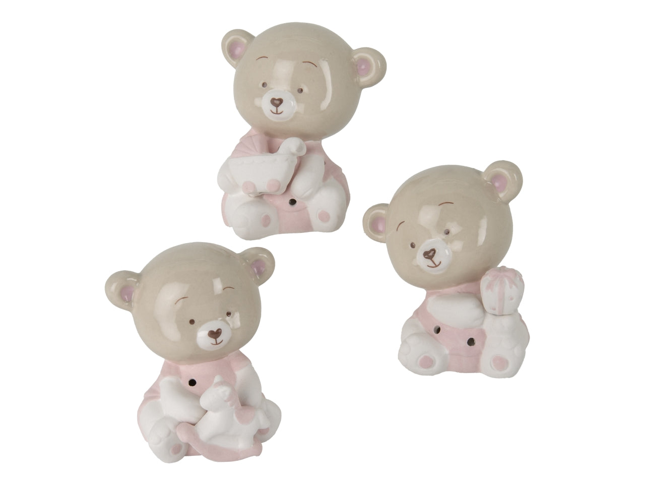 Bibì led rosa h.9cm 3 assortimenti