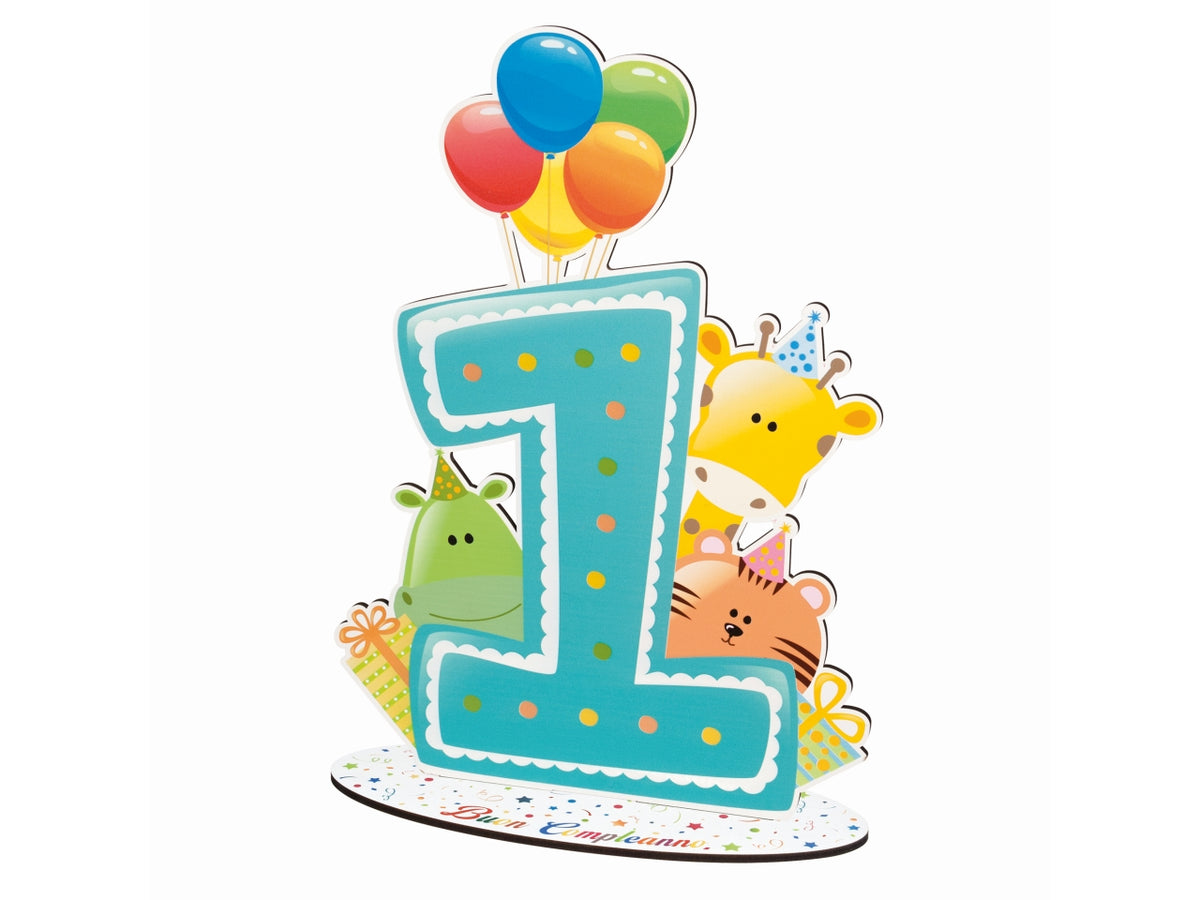 Party primo compleanno 30xh.42cm