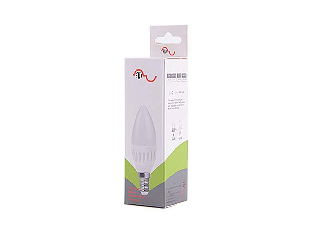 Lampada led oliva e14 9w bianco caldo