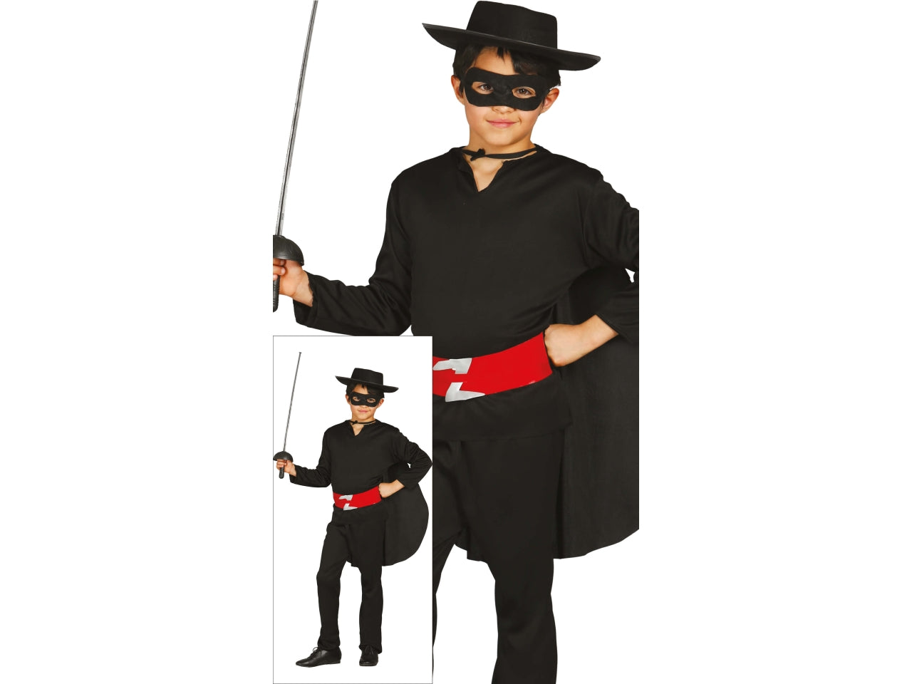 Costume bandito 7-9 anni
