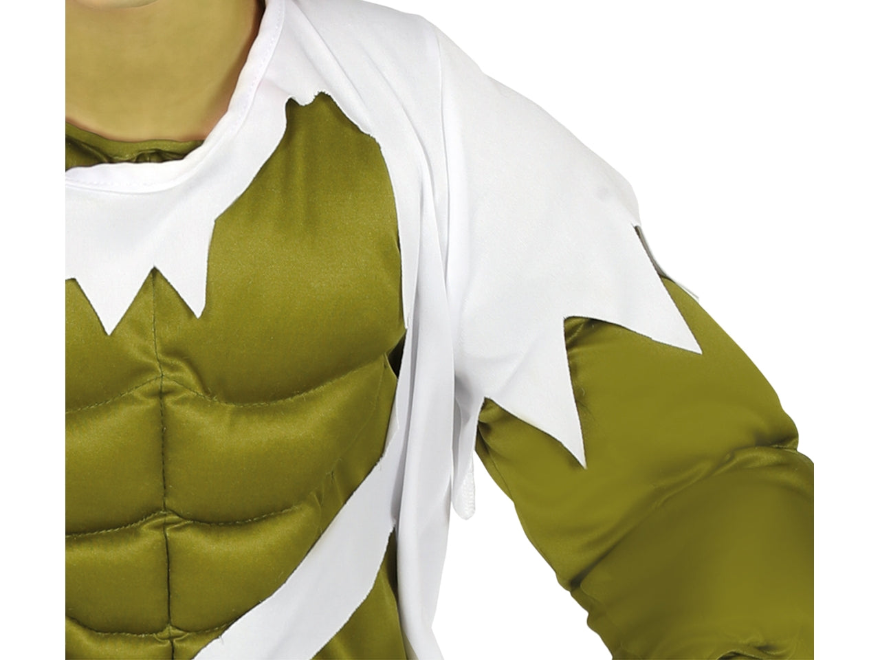 Costume forzuto verde 3-4 anni