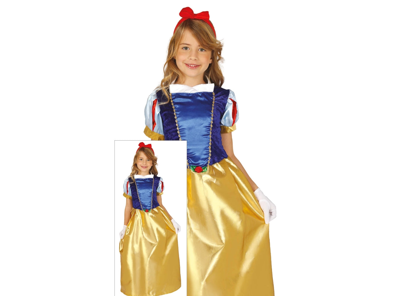 Costume principessina 7-9 anni