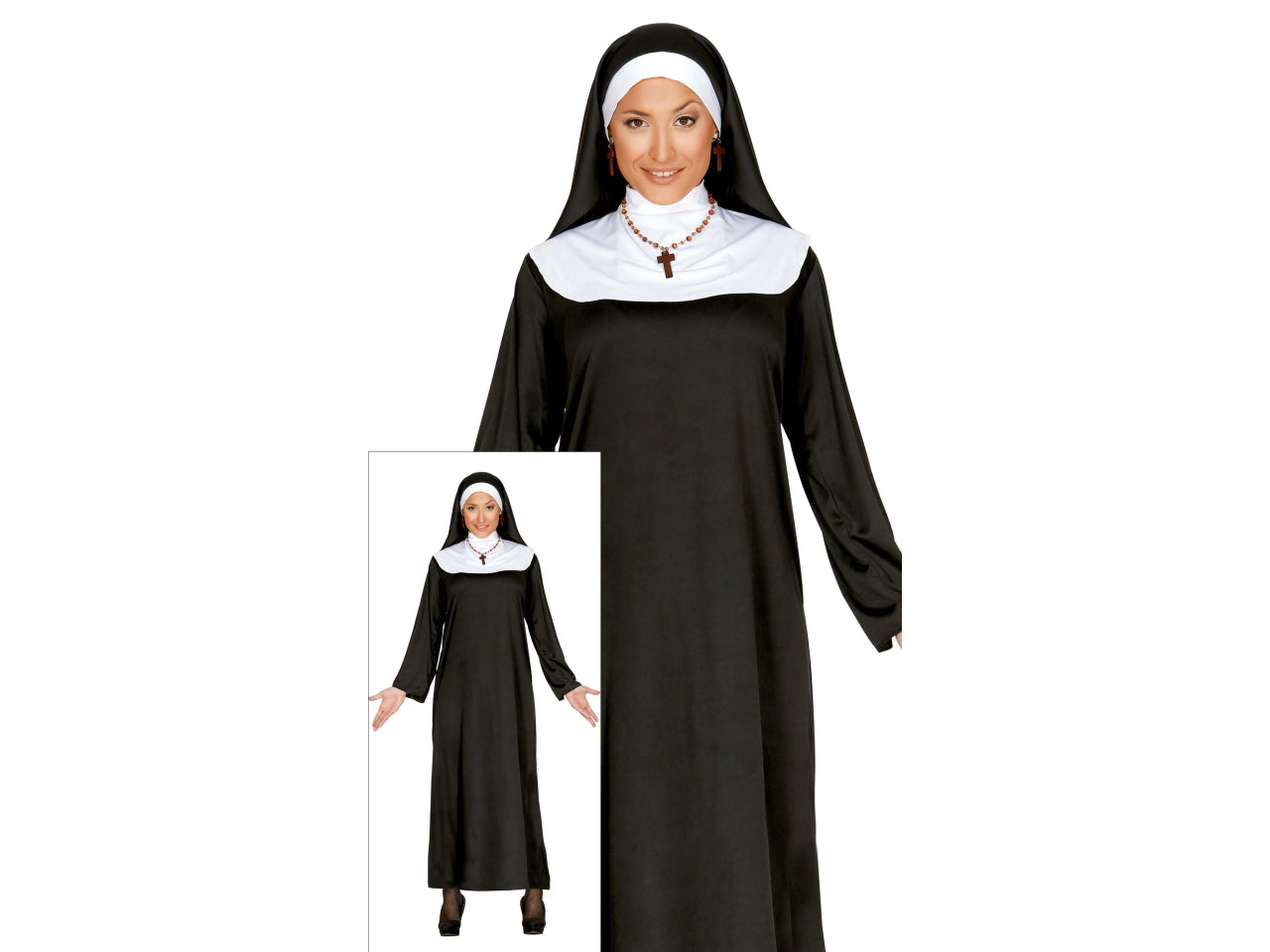 Costume adulto suora taglia M