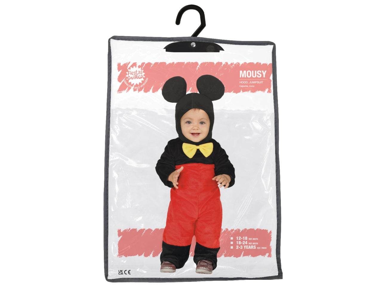 Costume baby topolino 12-18 mesi