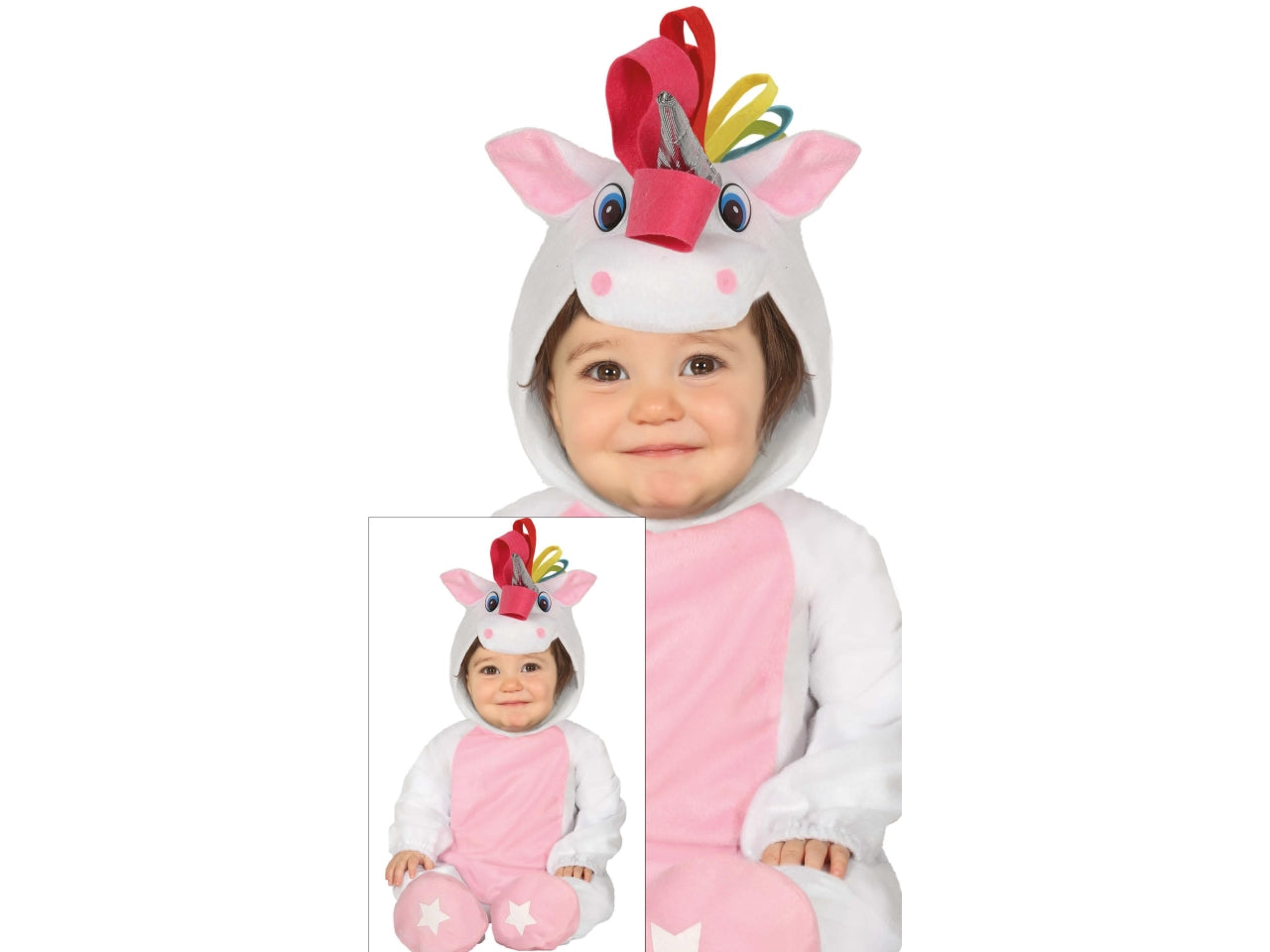 Costume baby unicorno 18-24 mesi
