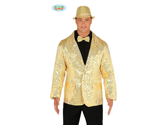 Costume giacca paillettes oro 48-50 881