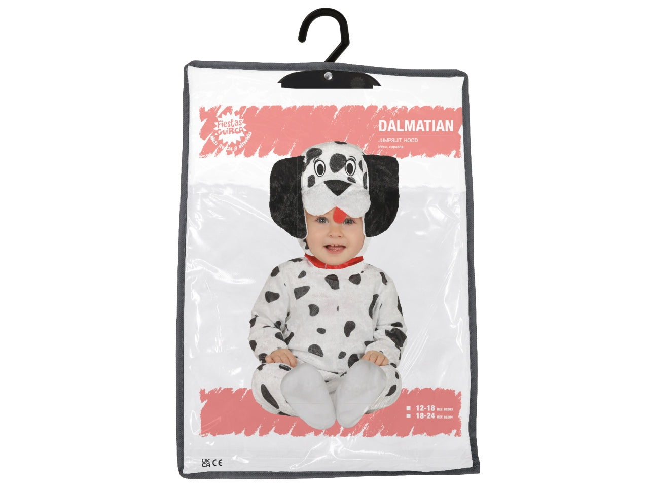 Costume baby dalmata taglia 18-24 mesi