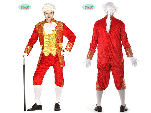 Costume marchese rosso tg.m 84335