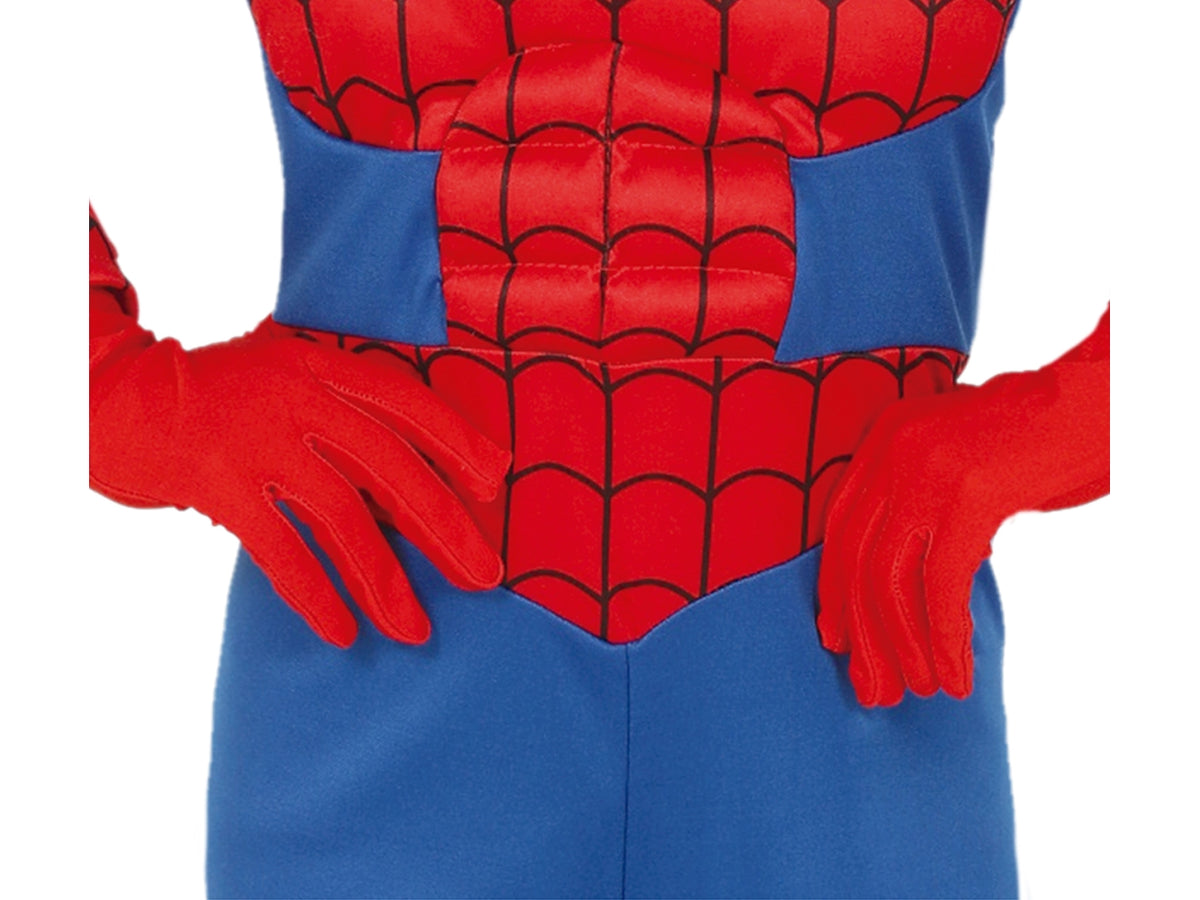 Costume supereroe muscoloso 7-9 anni