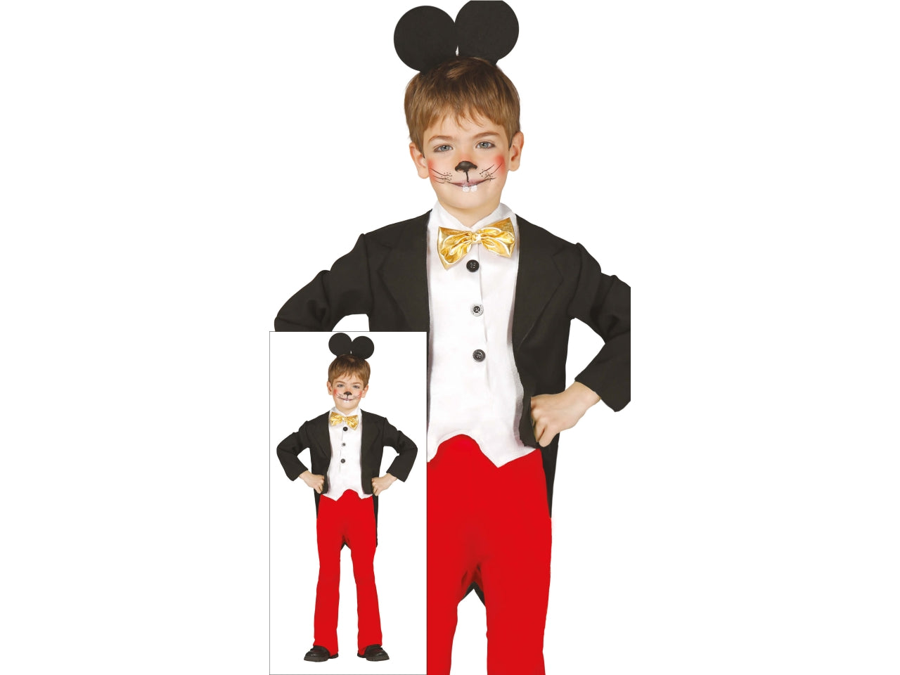 Costume topino 3-4 anni