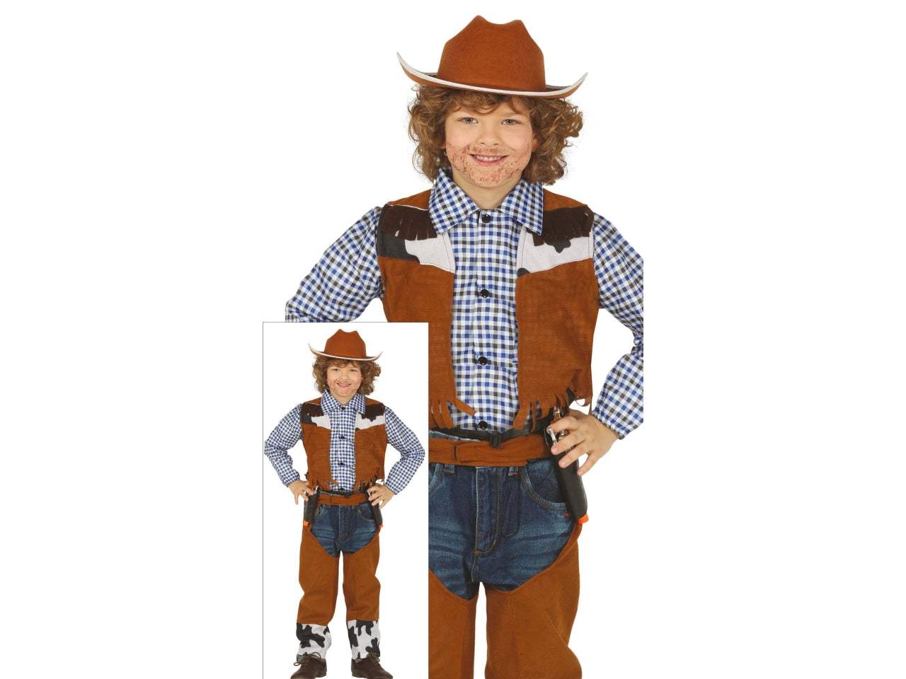 Costume cowboy 5-6 anni