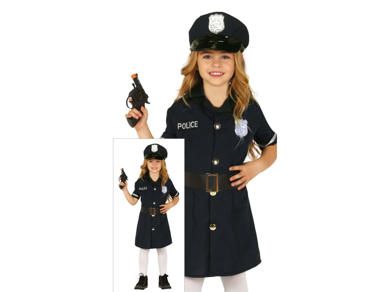 Costume poliziotta 7-9 anni