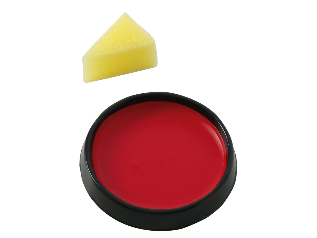 Trucco con spugnetta 9gr rosso